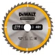 Диск пильний по дереву DeWALT CONSTRUCTION DT1953 216×30 мм для деревообробки (DT1953) - зображення 1
