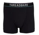 Набір чоловічих анатомічних трусів боксерів Threadbare Black Hipster Boxers 3 шт в наборі, розмір S, чорні. - изображение 3