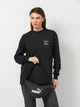 Спортивна сумка крос-боді через плече середня Puma Base Half Moon Bag 09134701 Black (4067983510151) - зображення 2
