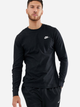 Longsleeve męski Nike M Nsw Club Tee - Ls AR5193-010 S Czarny - obraz 1