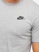 Футболка бавовняна довга чоловіча Nike M Nsw Club Tee AR4997-064 XL Сіра (191888618217) - зображення 4