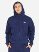 Худі утеплене чоловіче Nike M Nsw Club Hoodie Po Bb BV2654-410 XL Темно-синє (193147705461) - зображення 1