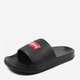 Детские шлепанцы для мальчика Levi`s Pool VPOL0186S-0003 28 Black (4894873460278) - изображение 2