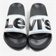 Детские шлепанцы для мальчика Levi`s June L VPOL0238S-0051 28 Silver/Black (4894873974287) - изображение 4