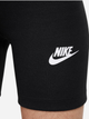 Kolarki młodzieżowe dla dziewczynki Nike Sportswear Classic FZ5581-010 XL (158-170 cm) Czarne - obraz 4