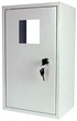 Корпус E.Next e.mbox.stand.n.f1.0.z металлический, под 1-ф. счетчик, пустой, навесной, с замком s0100001 - изображение 1