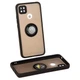 Чохол Fiji Colorframe для Xiaomi Redmi 10A матовий бампер з кільцем підставкою Black - зображення 2