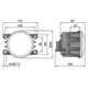 Противотуманные фары ПТФ туманки DLAA на Suzuki Celerio 14-21 RN-4099L LED Сузуки Целерио V1072988 - изображение 8