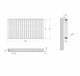 Дизайнерский горизонтальный радиатор отопления ARTTIDESIGN Rimini II G 17/550/1003 серый матовый RM II.G.17.55.100.G - зображення 9