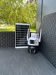 WiFi аккумуляторная камера поворотная наружного видеонаблюдения V380 Pro с солнечной панелью UKC - изображение 7