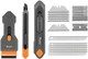 Набор ножей Bradas со скребком и сменными лезвиями 3 шт (DIY-KN191809/SET2B) - изображение 2
