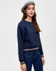 Світшот Pull & Bear темно-синій WYYGF836 XS - зображення 2