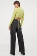 Топ H&M Divided салатовий RKPLK600 XS - изображение 2