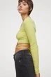 Топ H&M Divided салатовий RKPLK600 XS - изображение 3