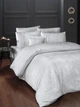 Комплект постельного белья First Choice Vip Satin Moonlight 200x220 Buhara White - изображение 1