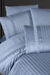 Постельное белье First Choice Deluxe Satin 200х220 New Trend Dusty Blue - изображение 2