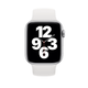 Силиконовый монобраслет для Apple Watch 42/44/45/49 mm 180 mm Белый - изображение 2