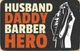 Дерев'яний Постер "Husband Daddy Barber Hero" - 27 х 17 см - зображення 3