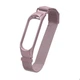 Ремінець для Xiaomi Mi Band 3 / 4 Milanese Loop Колір Бордовий - зображення 6