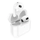 Bluetooth стерео гарнитура Hoco EW76 с микрофоном и кейсом белая - изображение 4
