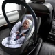 Универсальный защитный вкладыш в автокресло группы 0+ (0-13 кг), коляску Baby Protect WP mini (Ontario Baby) ART-0000680, белый - изображение 5