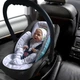 Универсальный защитный вкладыш в автокресло группы 0+ (0-13 кг), коляску Baby Protect WP mini (Ontario Baby) ART-0000676, голубой - изображение 5