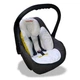 Універсальна захисна вкладка в автокрісло групи 0+ (0-13 кг), візочок Baby Protect WP mini (Ontario Baby) ART-0000674, жовтий - зображення 4