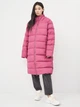 Пуховик зимний длинный женский Jack Wolfskin Crystal Palace Coat 1204131_2094 XL Розовый (4060477625843) - изображение 4