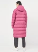 Пуховик зимний длинный женский Jack Wolfskin Crystal Palace Coat 1204131_2094 XL Розовый (4060477625843) - изображение 5
