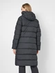 Пуховик зимний длинный женский Jack Wolfskin Crystal Palace Coat 1204131_6000 XL Черный (4060477921778) - изображение 2