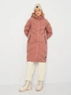 Пуховик зимний женский Jack Wolfskin Marienplatz Coat W 1206971_3068 XS Розовый (4064993517552) - изображение 4