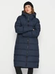 Пуховик зимний длинный женский Jack Wolfskin Frozen Palace Coat W 1204133-1010 2XL Темно-синий (4064993904802) - изображение 1