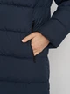 Пуховик зимний длинный женский Jack Wolfskin Frozen Palace Coat W 1204133-1010 2XL Темно-синий (4064993904802) - изображение 8
