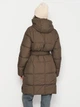 Пуховик зимний женский Jack Wolfskin Frozen Lake Coat W 1206132_5719 M Коричневый (4064993904178) - изображение 2