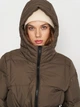 Пуховик зимний женский Jack Wolfskin Frozen Lake Coat W 1206132_5719 M Коричневый (4064993904178) - изображение 6