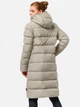 Пуховик зимний длинный женский Jack Wolfskin Crystal Palace Coat 1204131_6260 XL Бежевый (4055001917969) - изображение 2