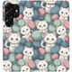 Чохол-книжка BoxFace для Samsung Galaxy S25 Ultra (S938) Котики Клубочки (64986) - зображення 3
