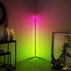 Напольная угловая RGB лампа светильник с пультом ДУ от USB с разными режимами свечения LED Floorlamp EL-2I90 Black/Черная - изображение 4