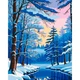 Картина по номерам "Зимний лес" ArtCraft 40*50 см 11048-AC - изображение 1