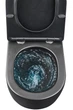 Унітаз підвісний Mixxus Premium BEVEL-0301-T3 BLACK 515х355х365mm, система змиву TORNADO 3.0 (MP6595) - изображение 2