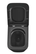 Унітаз підвісний Mixxus Premium QUADRO-0301-T3 BLACK 490х340х360mm, система змиву TORNADO 3.0 (MP6587) - изображение 12