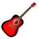 Акустическая гитара Equites EQ WKL-01 Red 41 - изображение 1
