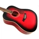 Акустическая гитара Equites EQ WKL-01 Red 41 - изображение 2
