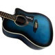 Акустическая гитара Equites EQ905C Blue 41 - изображение 2
