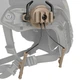 Крепление адаптер WoSport на каску шлем для наушников Peltor | Earmor | Walkers tan (HL-ACC-43-T) - изображение 4