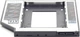 Адаптер подключения Gembird для HDD/SSD 2.5'' в отсек привода ноутбука SATA/mSATA низкопрофильный (MF-95-01) - изображение 5