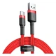 Кабель Baseus Cafule USB - Type-C 3 метра красный CATKLF-U09 - изображение 3