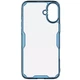 TPU чохол Nillkin Nature Pro Series для Apple iPhone 16 (6.1") Синій (прозорий) - зображення 7