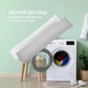 Подушка длинная для сна и отдыха NORDIC+ с серой наволочкой, 40×140 см, антиаллергенная, с молнией, белая (8-35551*002), ТМ IDEIA - изображение 7