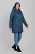 Куртка женская демисезонная большого размера UF-fashion LR -25 64 бирюзовый - изображение 2